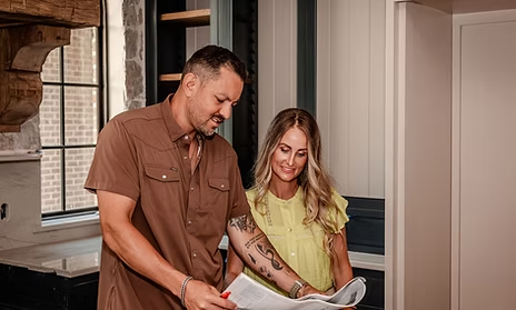Geann and wife, owners of AMF Construction